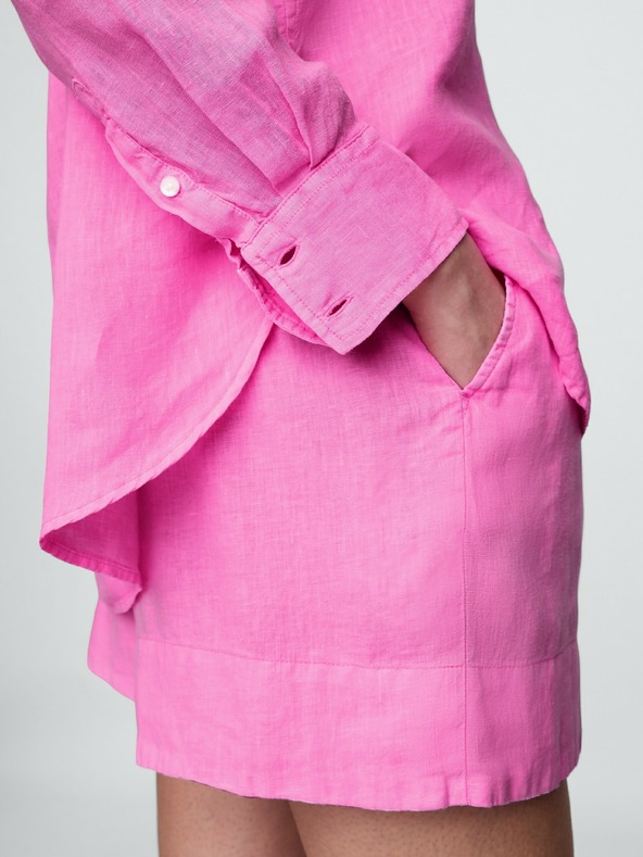 GAP Lanena oversize košulja Big Shirt GAP