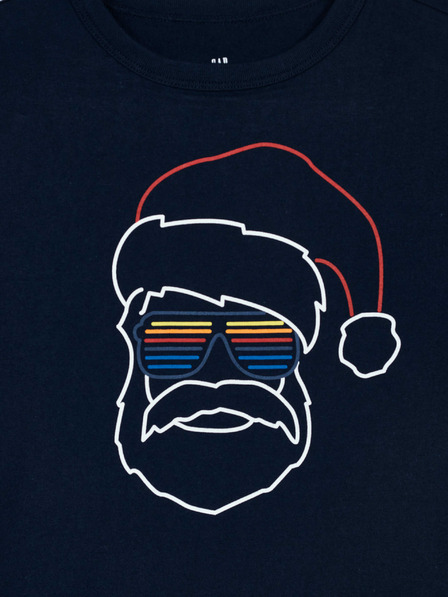 GAP Dječja majica Djed Mraz GAP