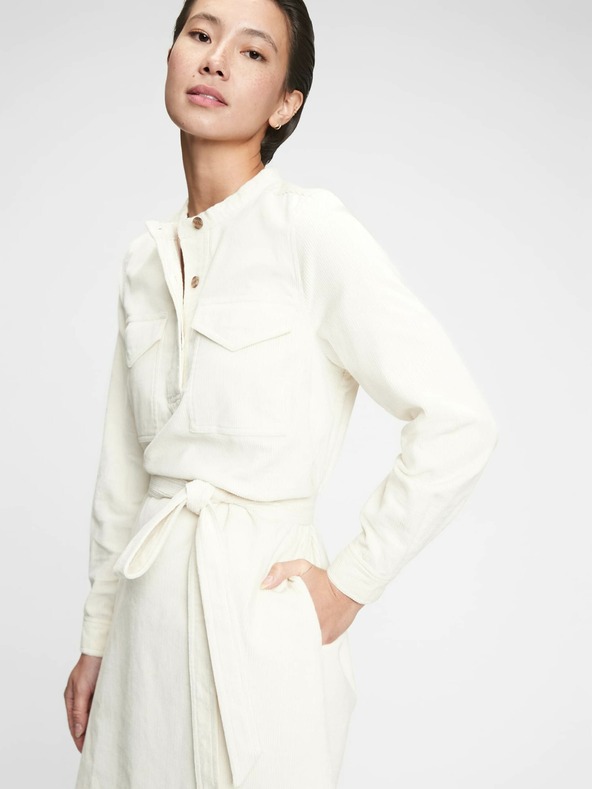 GAP Haljina corduroy midi GAP