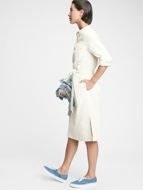 GAP Haljina corduroy midi GAP