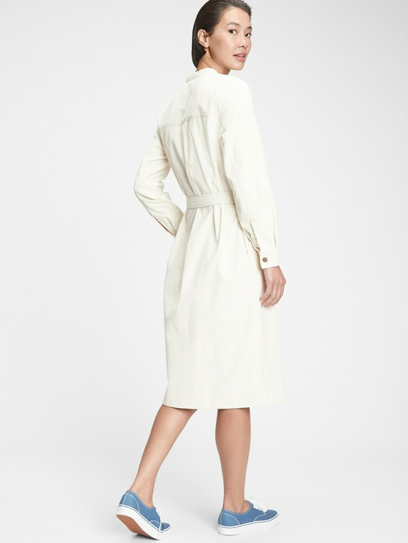 GAP Haljina corduroy midi GAP