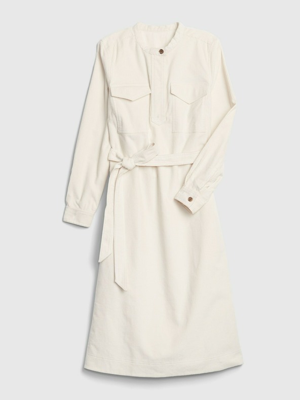 GAP Haljina corduroy midi GAP