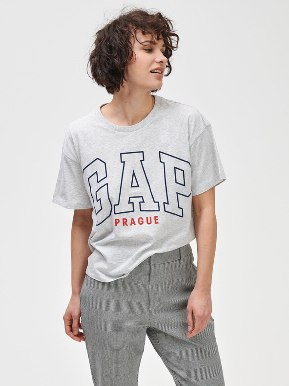 GAP Majica Gap logo Prague easy GAP
