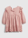 GAP Baby haljina eyelet GAP