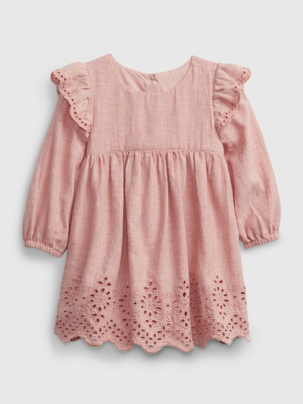 GAP Baby haljina eyelet GAP