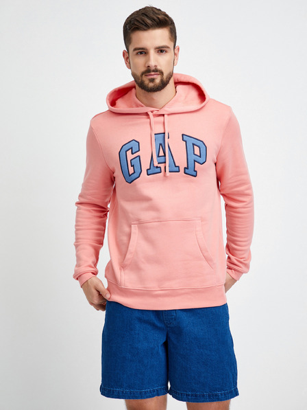 GAP Dukserica s logom Gap i kapuljačom GAP