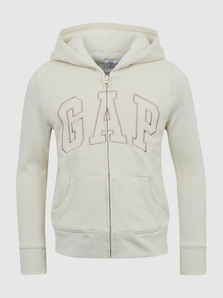 GAP Dječja zatopljenа dukserica s logom GAP