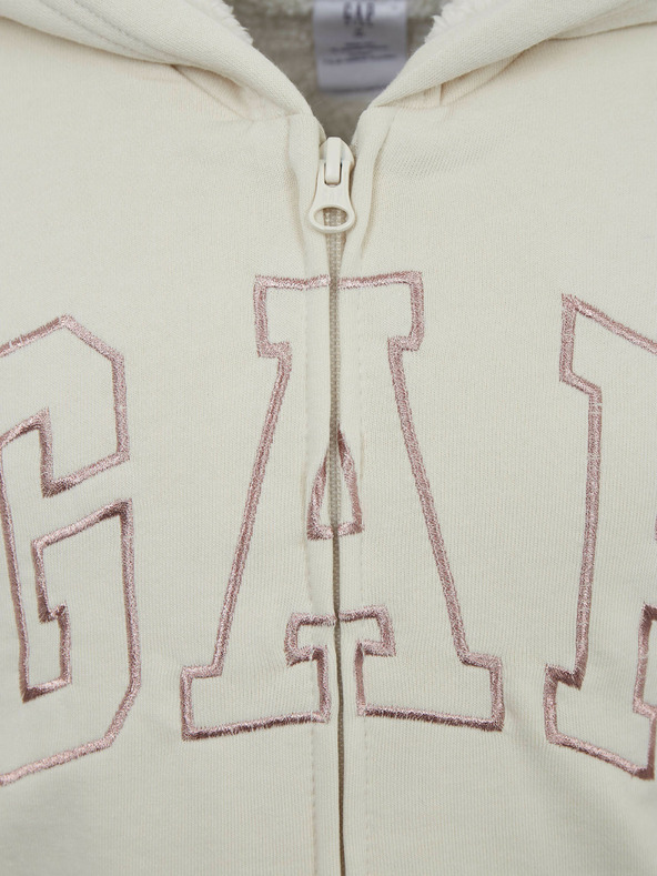 GAP Dječja zatopljenа dukserica s logom GAP