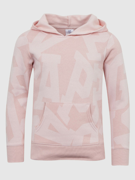 GAP Dječja majica s kapuljačom i logom GAP