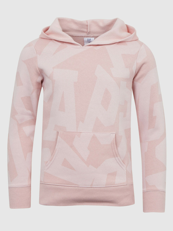 GAP Dječja majica s kapuljačom i logom GAP