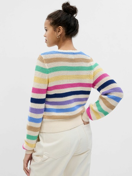 GAP Pleteni džemper s prugama GAP