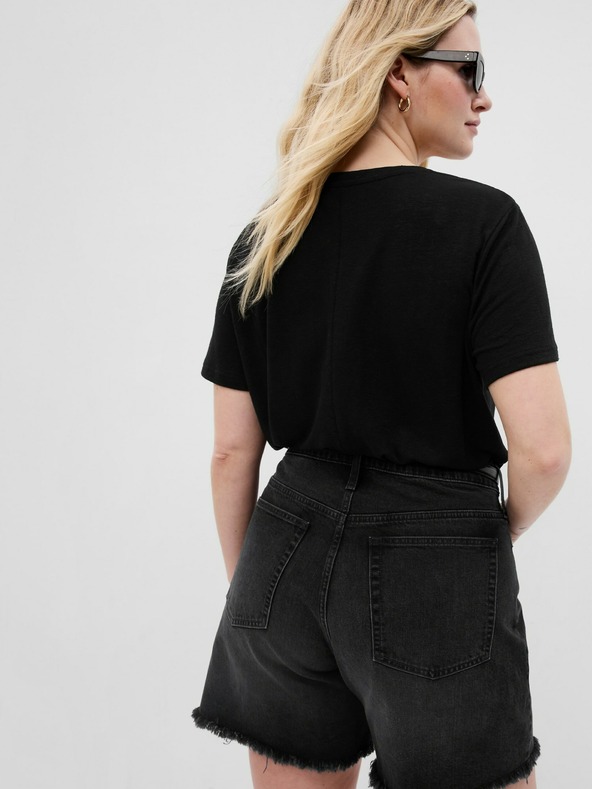 GAP Lanena majica s kratkim rukavima GAP