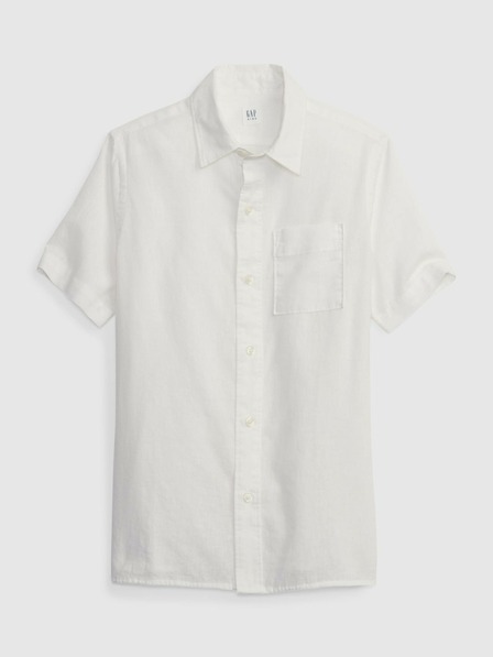 GAP Dječka lanena Oxford košulja GAP
