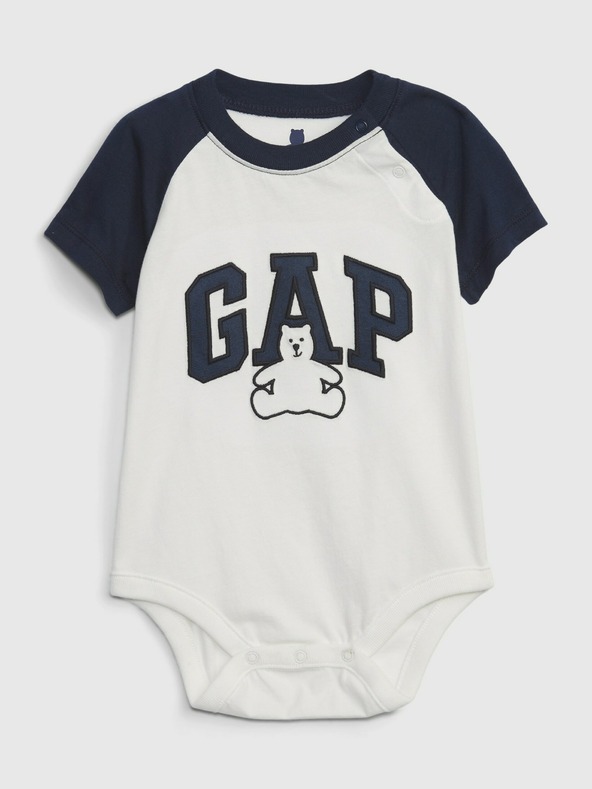 GAP Baby bodi Mix & Match s logom GAP
