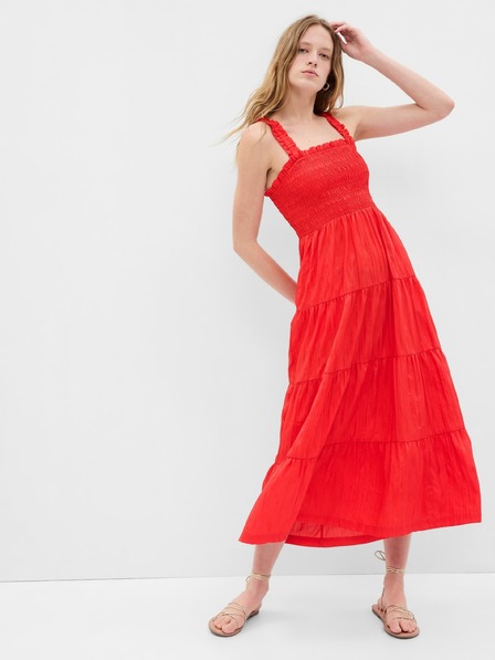 GAP Maxi haljina s volanima GAP