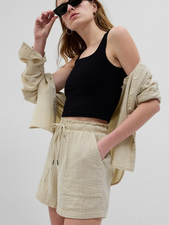 GAP GAP kratke hlače od muslina