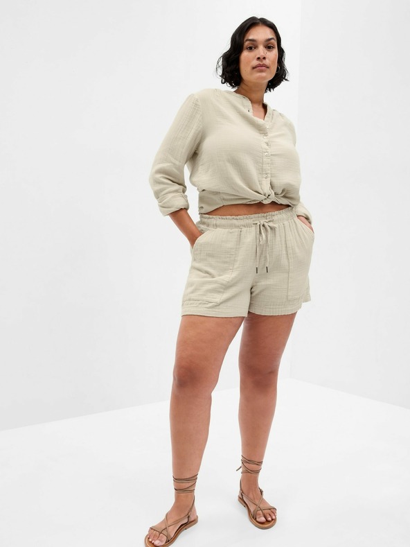 GAP GAP kratke hlače od muslina