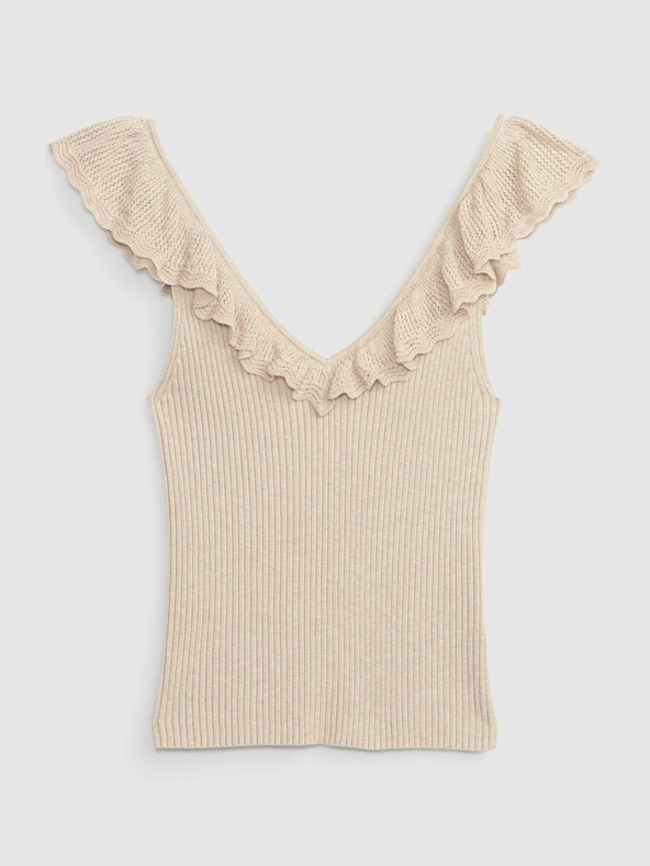 GAP Pleteni top na bretele GAP