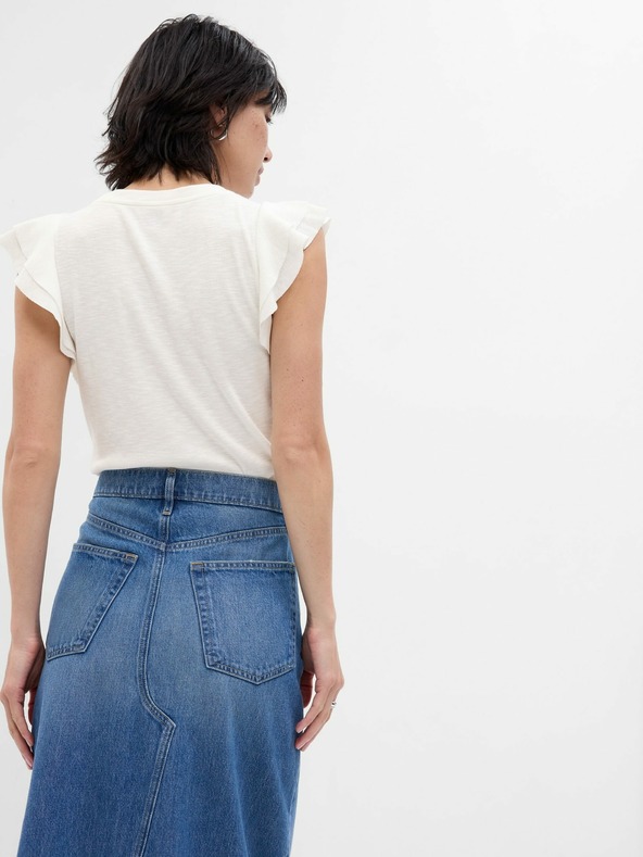 GAP Majica s volanima na rukavima GAP