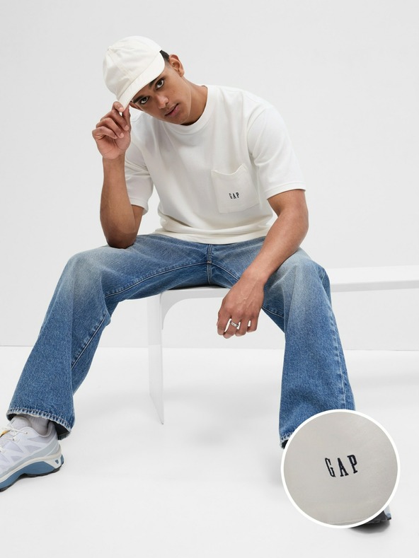 GAP Oversize pique majica GAP