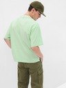 GAP Oversize pique majica GAP
