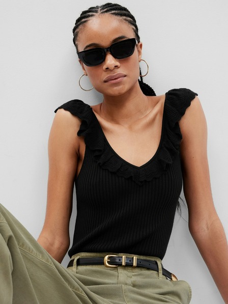 GAP Pleteni top na bretele GAP