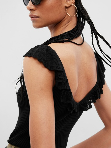 GAP Pleteni top na bretele GAP