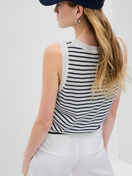 GAP Laneni prugasti prsluk GAP