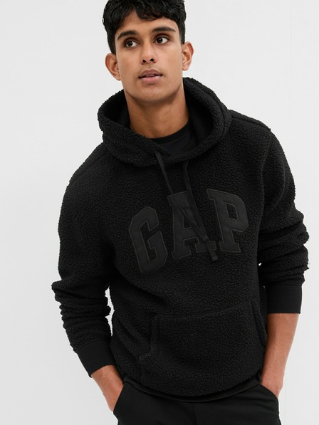 GAP Plišana dukserica s logom GAP