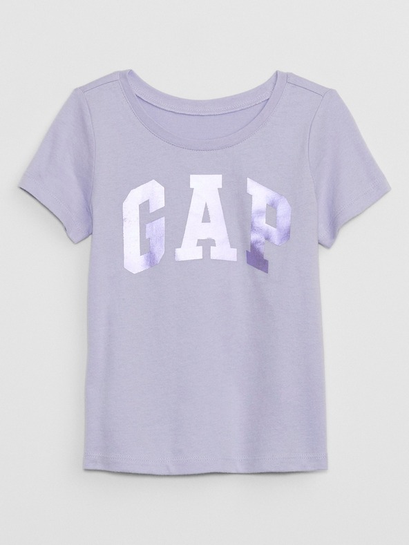 GAP Dječja majica s metalik logom Gap