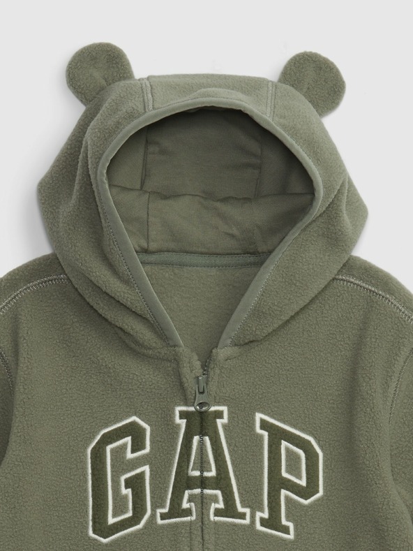 GAP Baby flis kombinezon s logom GAP