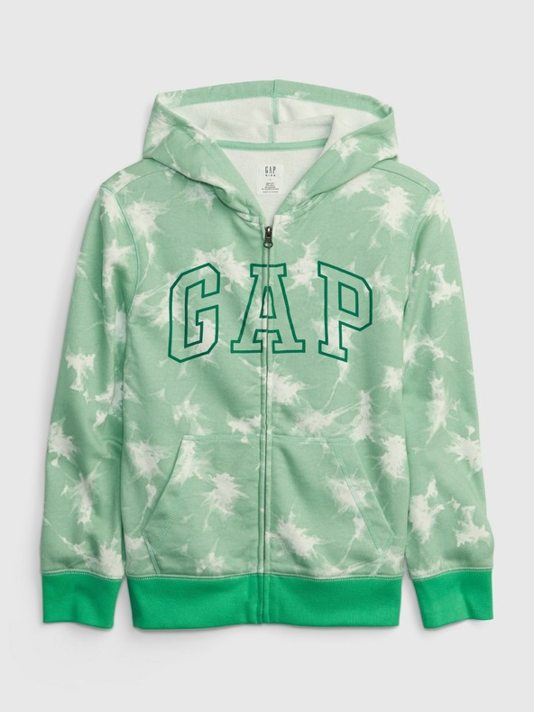 GAP Dječja dukserica s logom GAP i kapuljačom