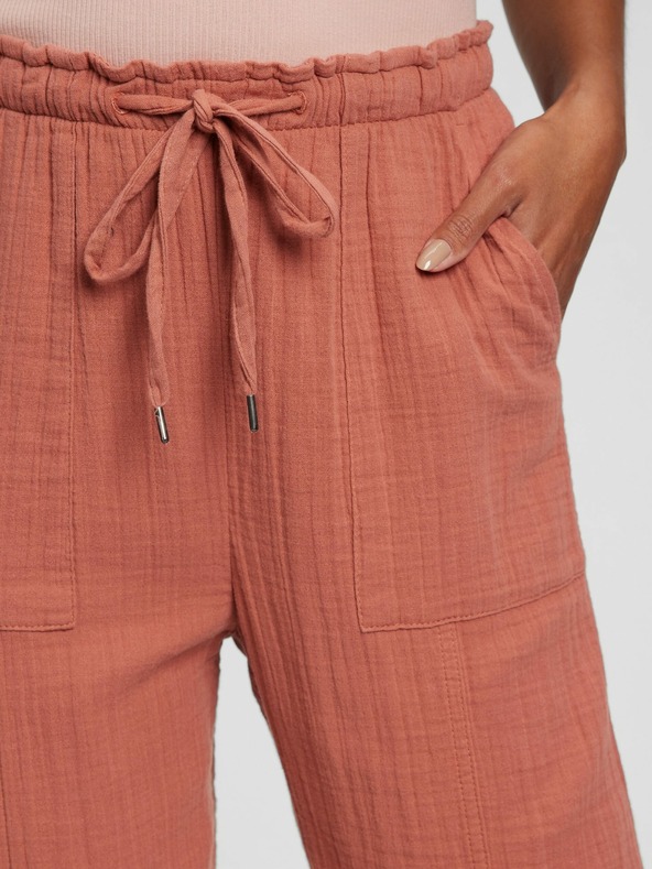 GAP Pamučne hlačice visokog struka GAP