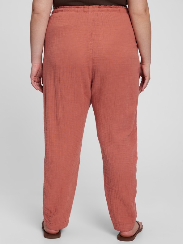 GAP Pamučne hlačice visokog struka GAP