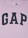 GAP Dječja majica s logom i cvjetovima GAP
