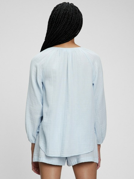 GAP Pamučna košulja bez ovratnika GAP