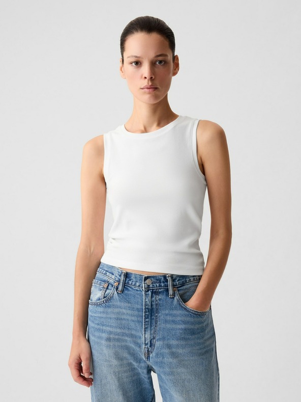 GAP Crop top majica bez rukava GAP