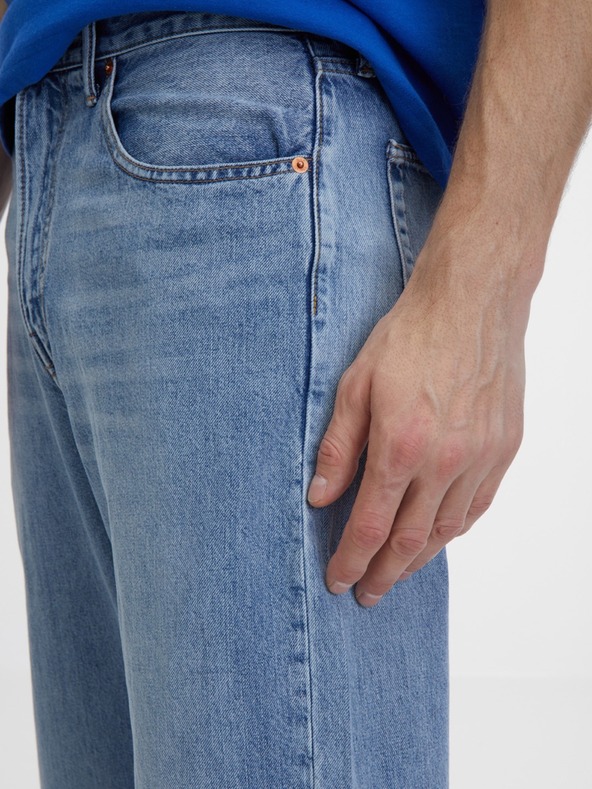 GAP Široke traper hlače loose fit GAP