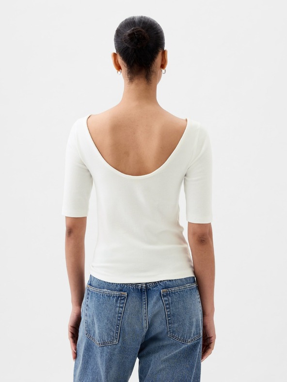 GAP Crop majica sboat izrezom GAP