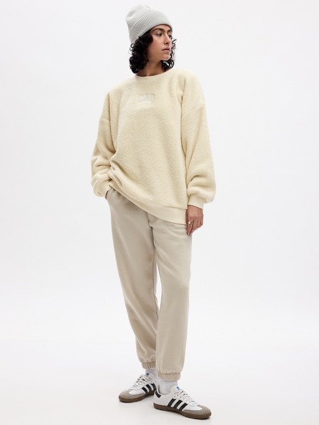 GAP Plišana dukserica s logom GAP