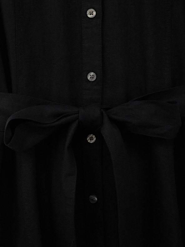 GAP Lanene košuljaste midi haljine GAP