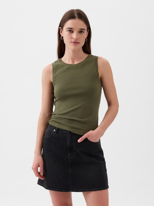 GAP Crop top majica bez rukava GAP