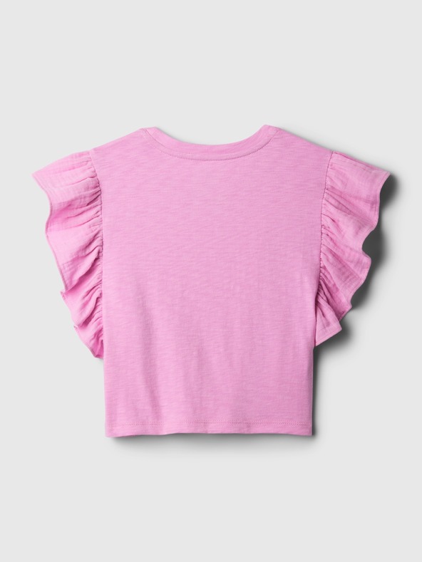 GAP Baby crop top s volanima GAP