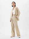 GAP Hlače Wide-Leg od lnene mješavine GAP
