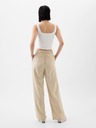 GAP Hlače Wide-Leg od lnene mješavine GAP