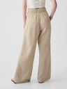 GAP Muslin hlače Wide GAP
