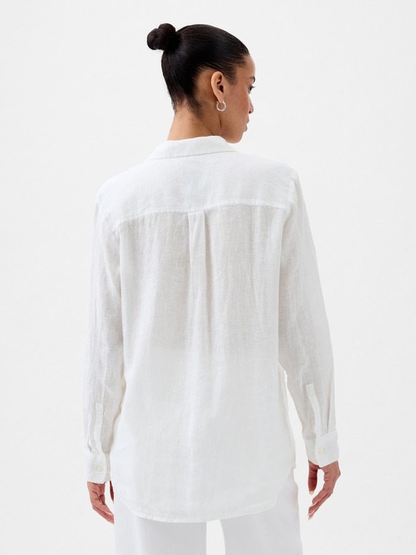 GAP Lanena košulja s logom GAP