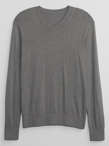GAP Pleteni pulover s V-izrezom GAP