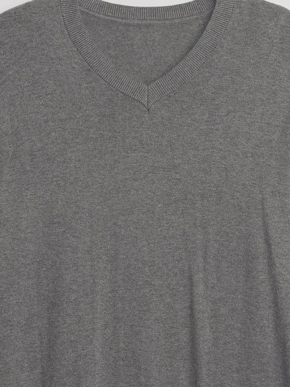 GAP Pleteni pulover s V-izrezom GAP