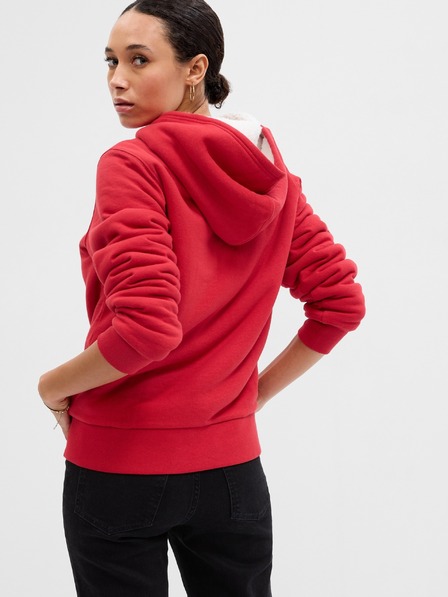 GAP Zatopljena dukserica s logom GAP